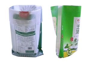 Quality Double Stitched Woven Polypropylene Feed Bags , 25kg Pet Food Bags wholesale
