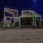 Whole Customization 3 Bedroom Prefab Villa House for Outdoor Storage and Living