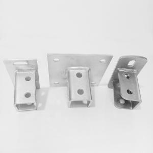 Quality Hot Dip Steel Unistrut Channel Fittings Accessories Square Galvanized wholesale