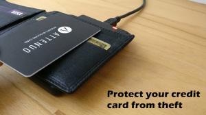 Quality Anti Theft PVC RFID Block Card 85.5x54mm Passive Type Customized Color wholesale