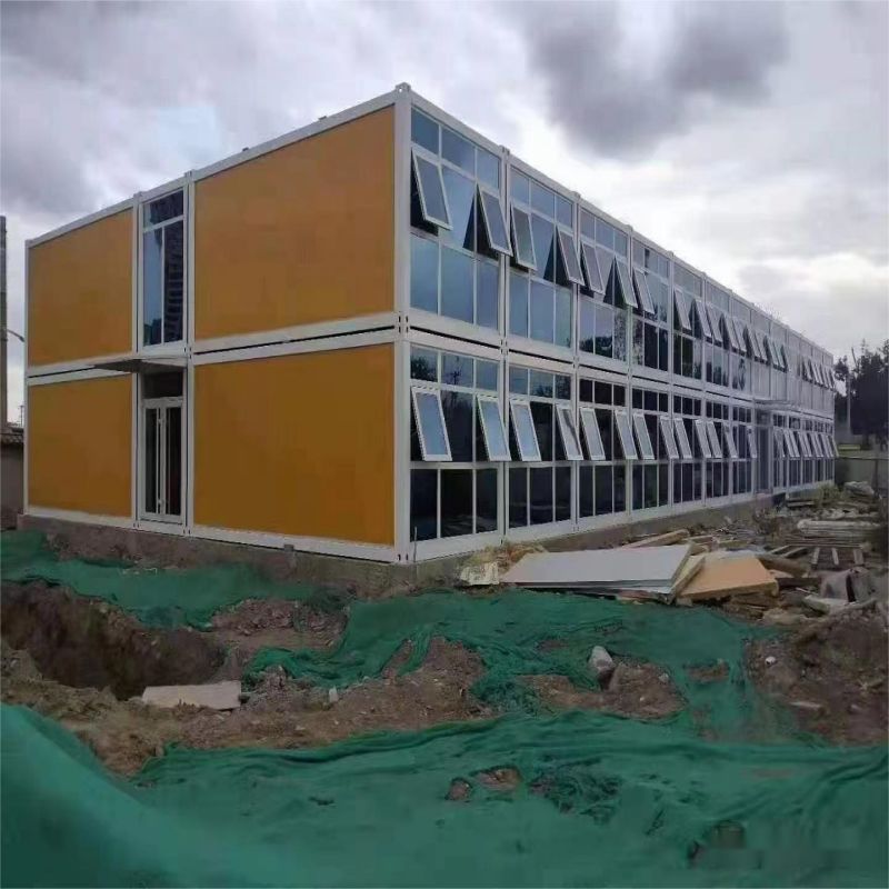Flat Pack Container Modular 3 Bedroom Ready Made House with White or Customized Color
