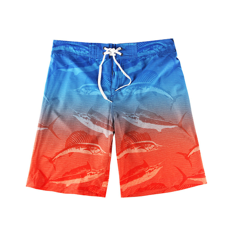 Custom Mens Casual Cotton Shorts Male Summer Beach Wear Swim Shorts