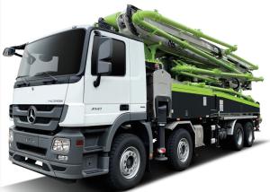 Quality Euro 5 Emission Boom Concrete Pump Truck 48m 3 Axis New Condition wholesale