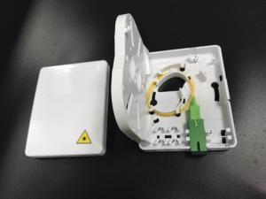 Quality ABS Splitter G657A2 Fiber Optic Termination Box FTTH 2 SC wholesale