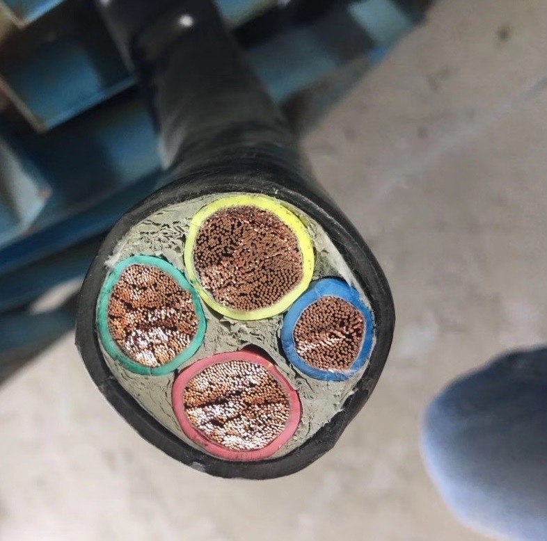 Flexible 4 Core Copper Cable VVR PVC Insulated Power Cable 0.6/1kV