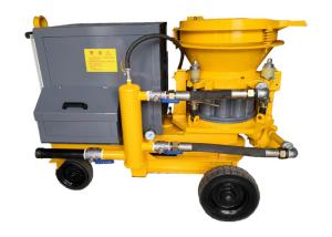 Quality Yellow Small Shotcrete Machine Movable Shotcrete Spraying Machine wholesale