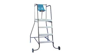 Quality Swimming Pool Accessories Stainless Steel Lifesaving Device Lifeguard Chair wholesale