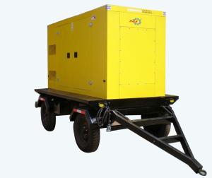 Quality Yuchai 250KVA Electric Diesel Generator Silent Type With 4 Wheels wholesale