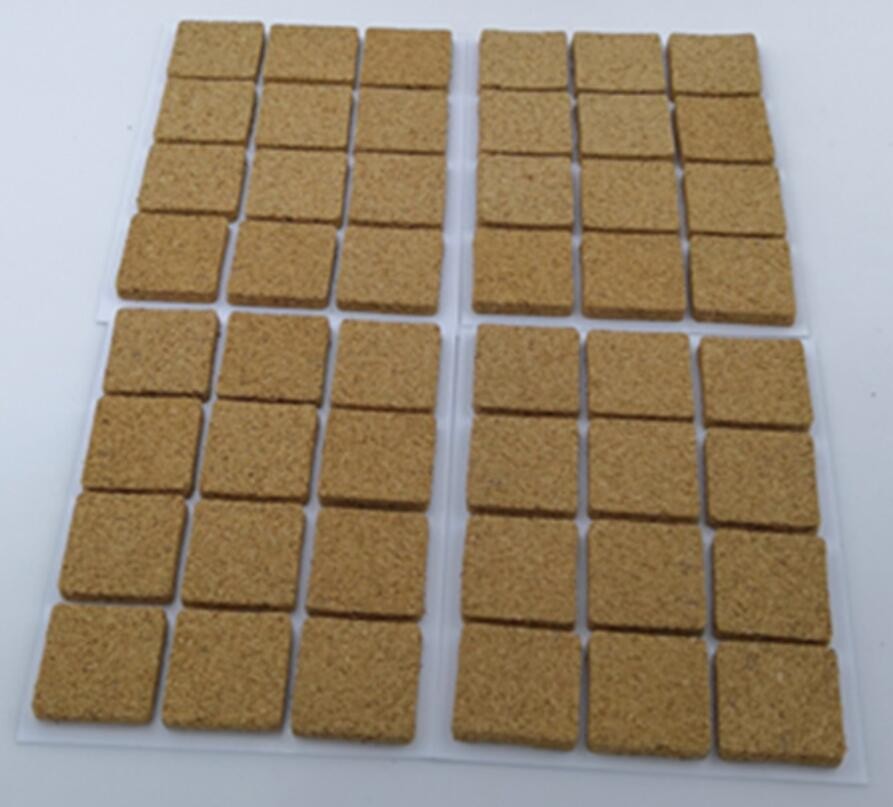 Hot Wholesale Price 25*25mm Better Housewares Protective Adhesive Cork Discs at Nature Color