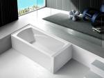 Corner Acrylic Skirt Bathtub Alkali Free MGKIR-DT2587 60"×32"×21"Mm