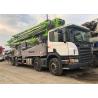 Buy cheap Large 56m Used Concrete Pump Truck 600L Hopper Well Maintenanced from wholesalers