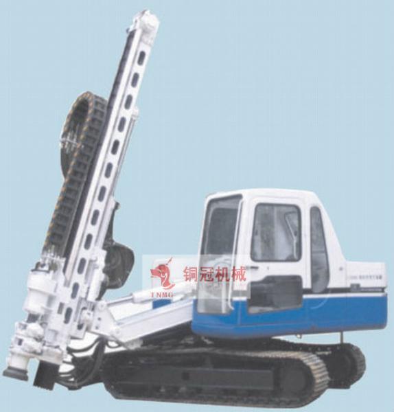 Adjustable Rotary Drilling Rig , Crawler Chassis Revolving Platform Underground