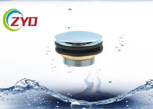 Quality Stainless Steel Sink Drain Pipe Bath Pop Up Drain Pipe Without Overflow Hole wholesale