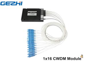 Quality Passive device 1x16 CWDM Mux Demux for WDM Nettwork , CATV system wholesale