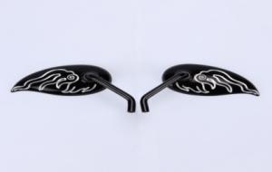 Quality Triangular Wing-Shaped Waterproof &amp; Rust-Resistant Motorcycle Rearview Mirrors wholesale