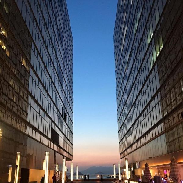 Double Layer Structural Aluminum Glass Curtain Wall Customized For Construction