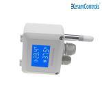 Air Duct Mounted Temperature Humidity Transmitter Digital Output
