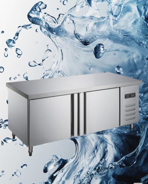 Thermal Insulation Commercial Restaurant Freezer 330L 2 Door Undercounter
