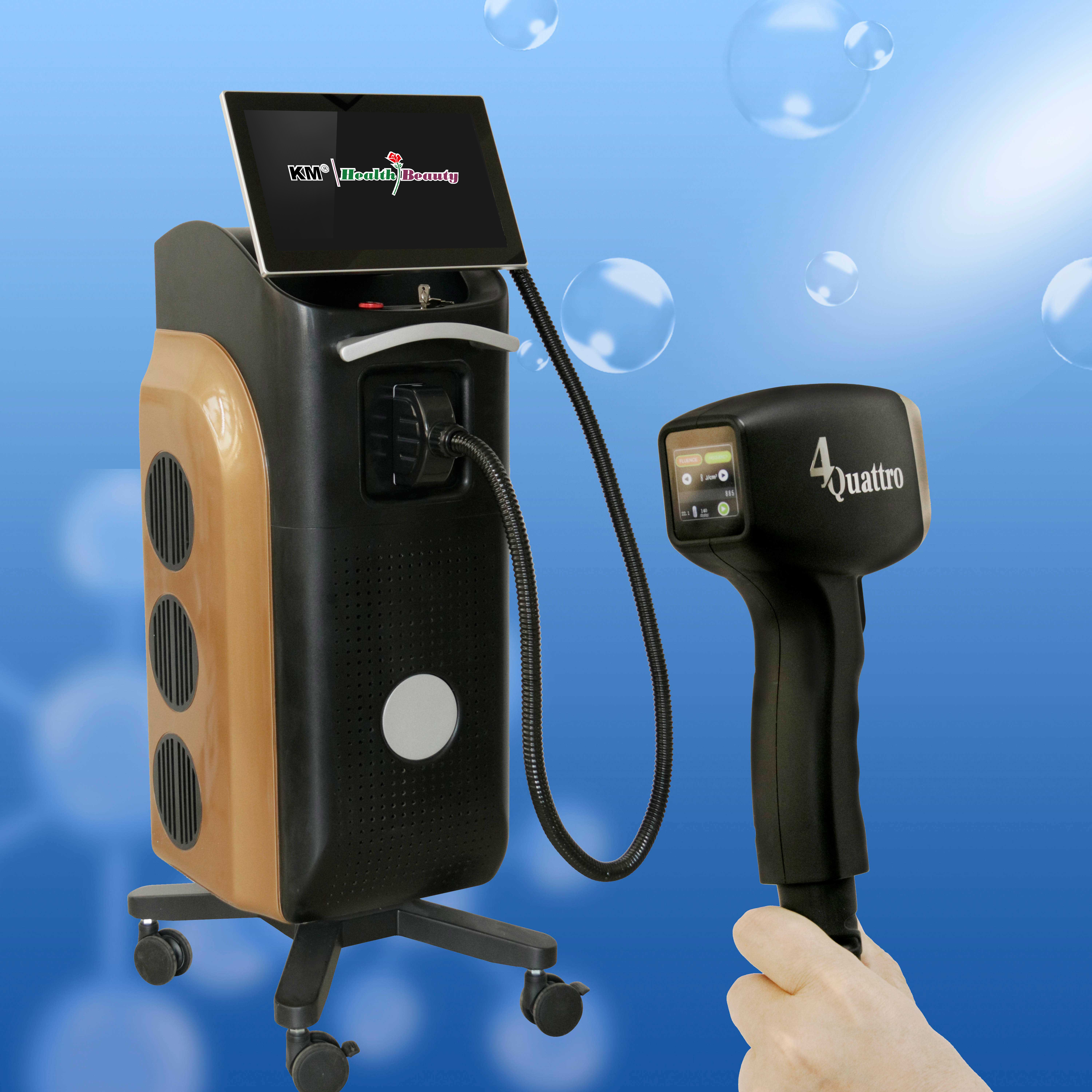 USB Update 808nm 755nm 1064nm 940nm Diode Laser Titanium for Permanent Hair Removal