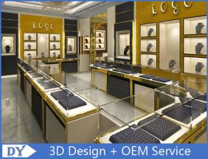 Quality Stainless Steel Jewelry Showcase / Jewelry Wall Display Cases wholesale