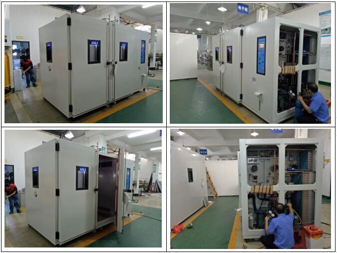 Air Cooled Temperature Humidity Walk In Stability Chamber With Alarm System
