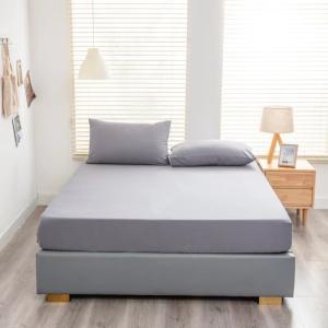Quality Luxury 100% Cotton Flat Sheet Set 233 - 400 Thread Count Machine Washable Hotel Cotton Sheets wholesale