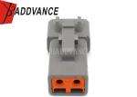 DTP06-2S 2 Hole DTP Deutsch Female Connector With Secondary Lock