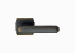Wear Resistant Brass Door Handles 137mm 72mm Modern French Door Handles