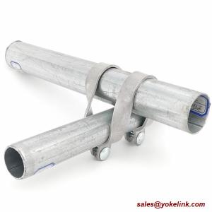 Quality Cross Connectors 1.66&quot; x 1.315&quot; Greenhouse Purlin bracket wholesale