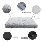 Manufacture The High Quality Soft Comfortable Plush Shape Pet Cat Dog Bed Mat
