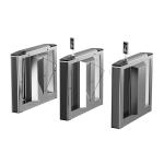 Bi-Direction 304 Stainless Steel Flap Tripod Turnstile Gate Entrance For Heavy