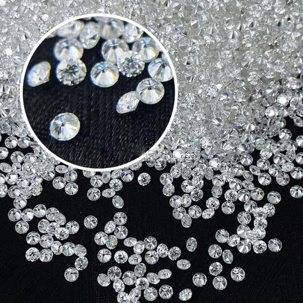 Ring White Loose Moissanite Diamond 1.0 CT Per Pack Small Size Round Melee