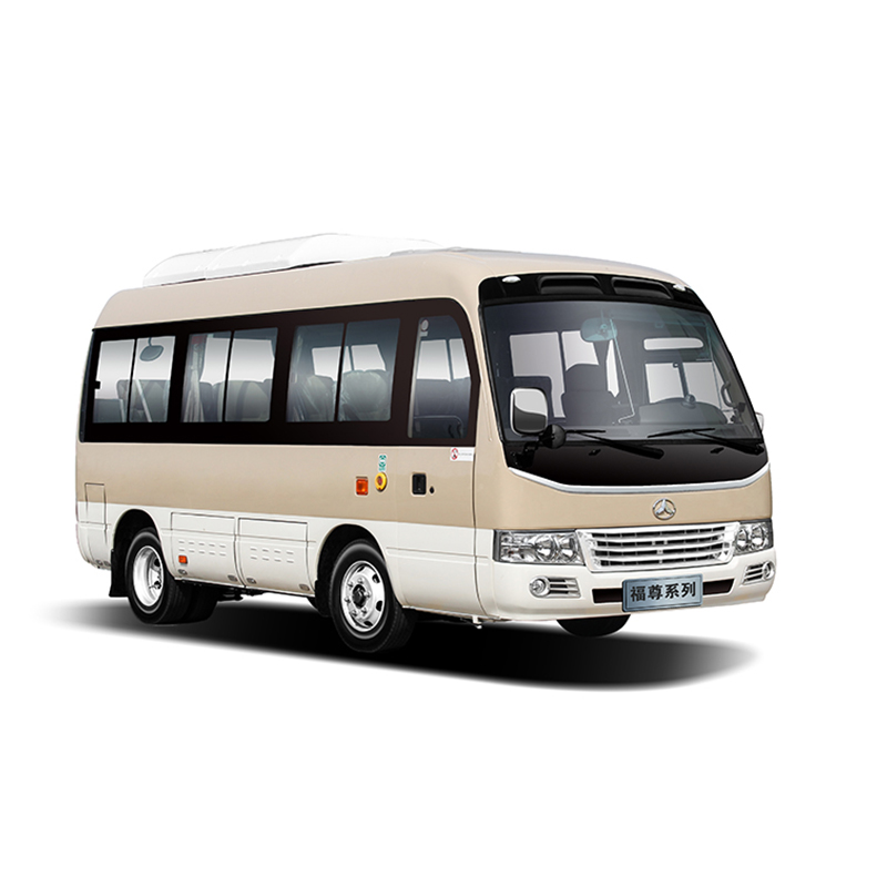 Euro 3 Emission Standard and LHD Steering Position Mini Van Coaster Bus for 30 People