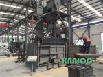 Cleaning Chamber Size 1000*1000mm Tumble Shot Blasting Machine For Steel