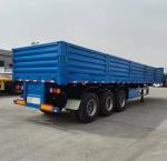 3 Axle Van-type Semi Trailer for Vehicle Master Fence Sidewall Dropside Cargo
