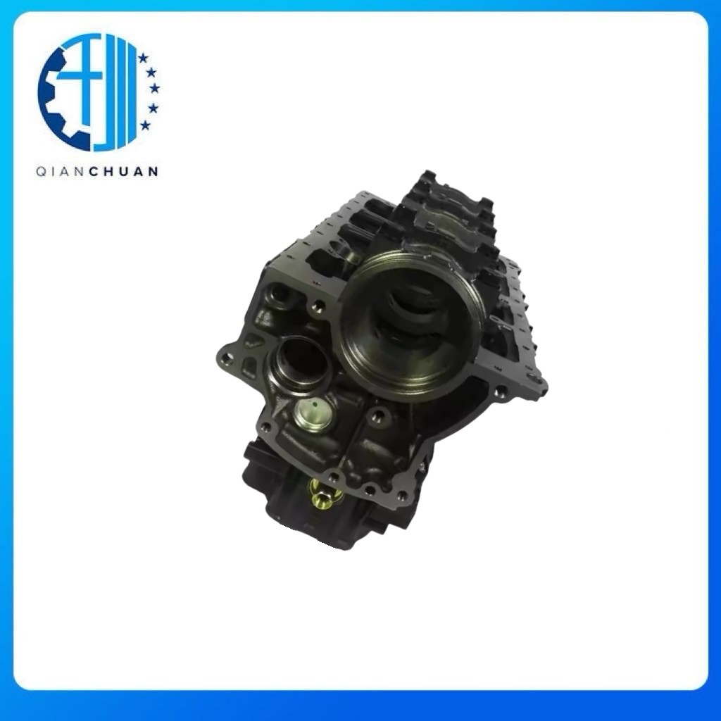 4JB1 Cylinder Block 8-97352744-2 For SH60 SK60 Excavator Engine Parts