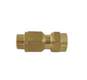 Quality Female X Male Brass Compression Tube Fittings Connectors 1.6MPa wholesale