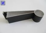 Powder Coating Black Aluminium Profile , Aluminium Structural Profiles Length