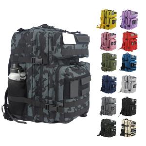 Quality Waterproof polyester 45l large backpack gym backpack bag wholesale