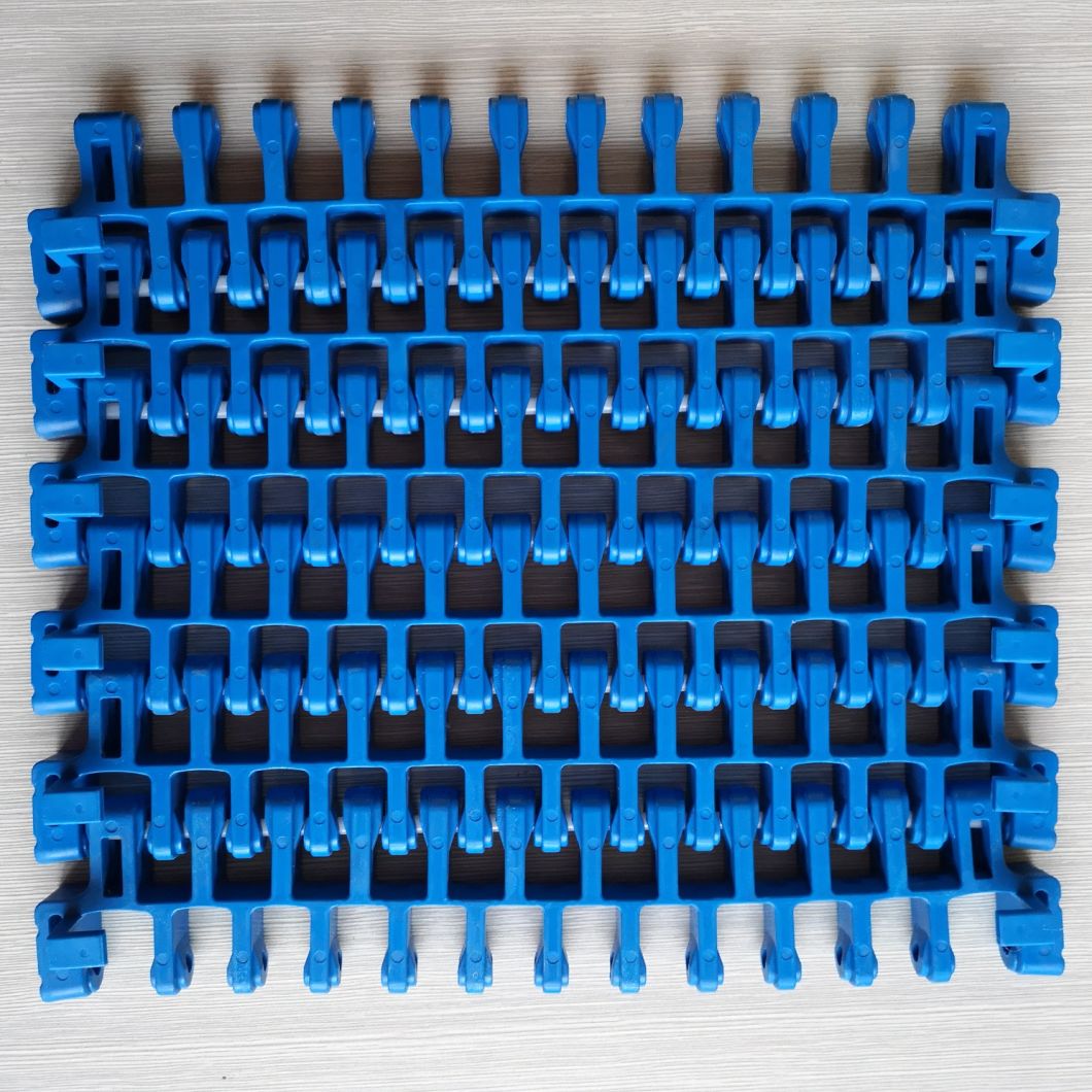 7705 Flat Type Plastic Module Conveyor Belting Pitch 25.4mm