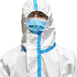 Quality Hospitals Disposable Isolation Gowns / Safety Non Woven Isolation Gown wholesale