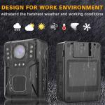 Factory Direct Selling Super Mini H.265 IR Night Vision 1440P Body Worn Camera