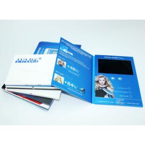 Quality VIF 2018 Promotion Gift Video Greeting Book Card Customimed LCD Video Brochure 7 inch 512M For Business wholesale