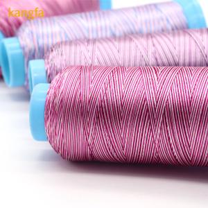 Quality 4000y/Cones Madeira Rainbow 100% Polyester Embroidery Thread for Embroidered Logo wholesale