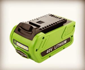 Quality Rechargeable Lithium Greenworks Gmax Battery 40 Volt 29472 29462 wholesale
