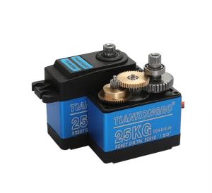 Quality TIANKONGRC TD-6625MG 25KG 4.8-8.4V Metal Gear Digital Servo Motor for RC Robot Smart Car wholesale