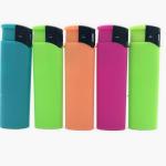 Plastic Gift Lighters Original Colored Disposable/Refillable Cricket Lighter and
