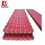 Indian Popular Spanish Style Shingle ASA Coated UPVC PVC Roofing Sheet and Home