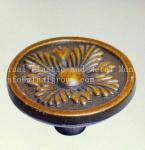 Antique brass finishing cabinet knob,Dia32*Dia31*H24,Zinc alloy,iron,plating per