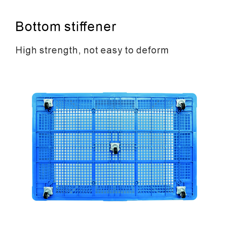 Foldable Plastic Crate for Poultry Transportation Easy to Assemble and Disassemble